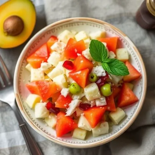 TENDER COCONUT FRUIT SALAD